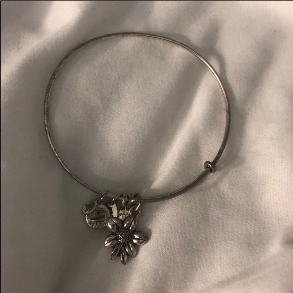 Flower, peace and cute alex and ani bracelets!